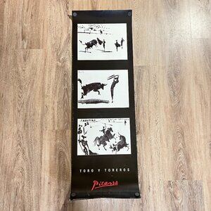 PICASSO "TORO Y TOREROS " LARGE COLOR LITHOGRAPH 2002